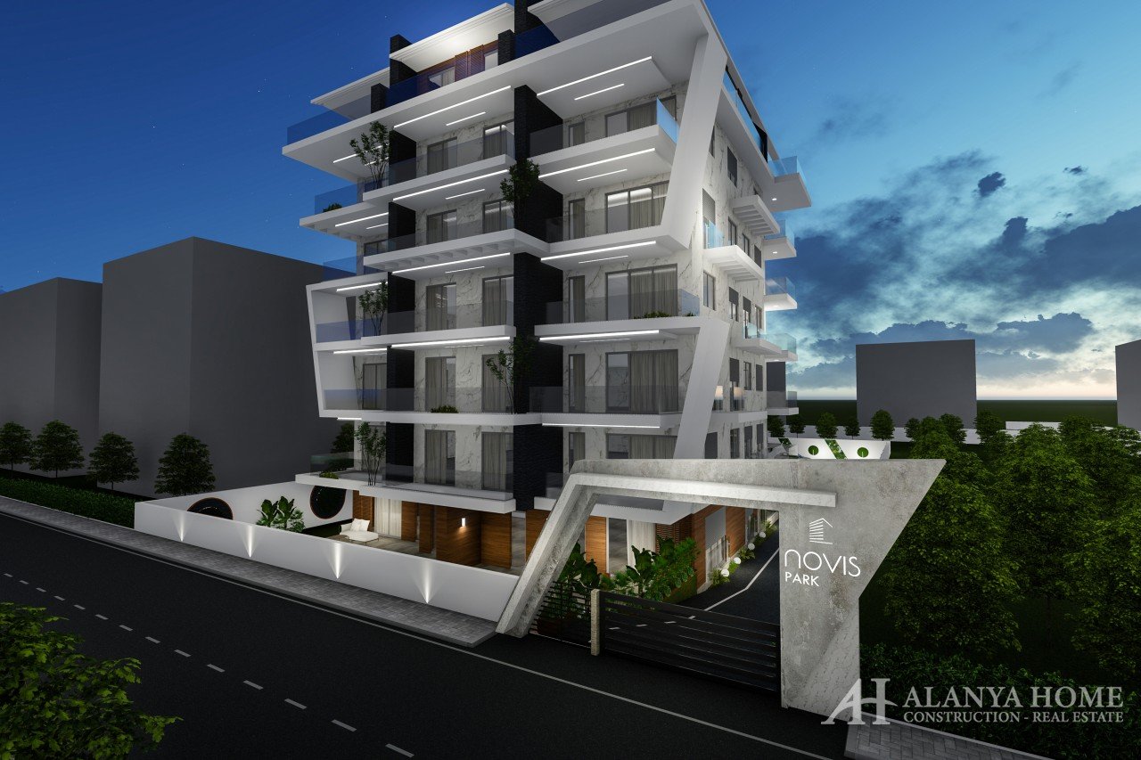 Novis Park Kestel Alanya Antalya Türkei Kauf Verkauf Eigentum einer möblierten Einzimmerwohnung in e